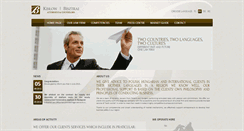 Desktop Screenshot of bisztrai.com